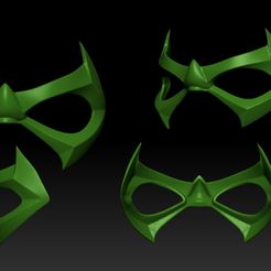 Muestra-4.jpg Download STL file Robin Mask - Cosplay • 3D printable model, galeanoezequiel
