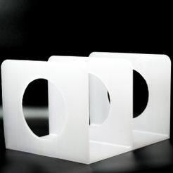 book-stand2.jpg Free STL file Simple Book stand・Model to download and 3D print