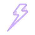 Led_neon_flash.stl led neon lightning sign