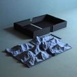 02.jpg Desk paper tray and organizer “Montagne”