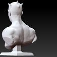 pedestal-white4.jpg Life Size - Darth Maul Star Wars Bust - 3D Statue on Pedestal