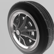 6.png VW Sprintstar wheel and tire for 1/24 scale auto