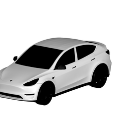 1.png Archivo 3D Tesla Modelo Y・Objeto imprimible en 3D para descargar