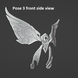 8.png Electro Crystalfly -- Genshin Impact Decoration -- 3D Print Ready