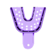 dental_tray_lower.stl Free STL file dental impression tray lower M・Model to download and 3D print