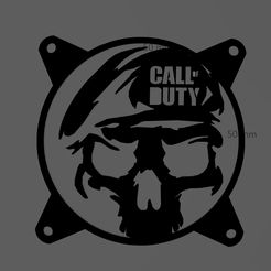 Sin-título.jpg 3MF file fan cover / fan grille CALL OF DUTY・3D printable model to download