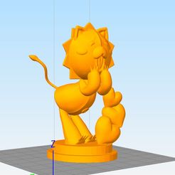 kon-love1.jpg Télécharger fichier STL Bleach Kon Saint Valentin • Modèle pour imprimante 3D, CaroLabMaker