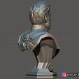 06.JPG Captain America Bust - with 2 Heads from Marvel