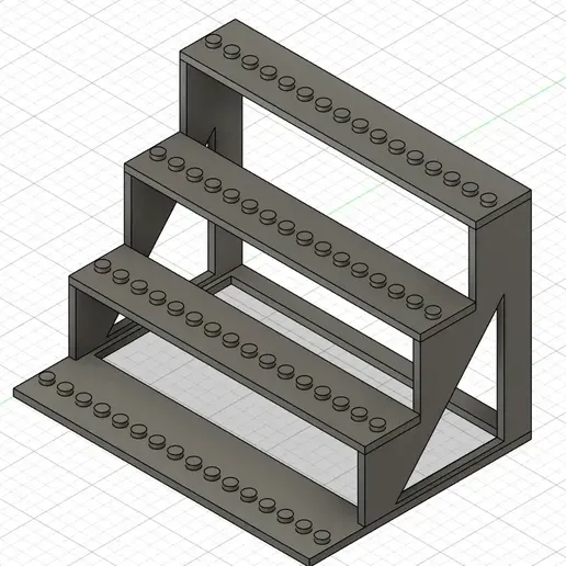 Lego Stand | 3D Printable STL 3D model preview