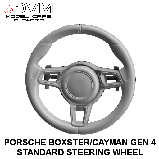 Porsche 718 Cayman Boxster 4th Gen Standard Steering Wheel