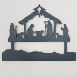 318906883_1157249788515656_9125517094858982704_n.jpg Fichier STL CRECHE DE NOEL・Idée pour impression 3D à télécharger