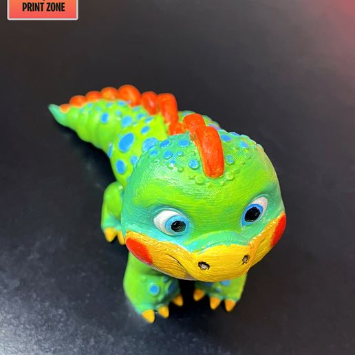 z5734144619136_d3aae199cbbd4f6f7a8058514efaca21.jpg Cute Dragon Articulating Flexi , Print in Place (fichiers stl et 3mf)