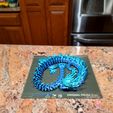 Flexi Print-in-Place Imperial Dragon with 3MF Included!