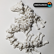 Still4.png Fichier 3D Dragon creux, Dragon osseux articulé, Halloween, Cinderwing3D, Impression sur place・Design pour imprimante 3D à télécharger