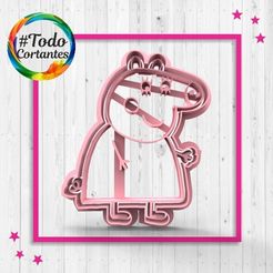 478-Mamá-pig.47.jpg STL file Mother pig cutter・3D printable model to download