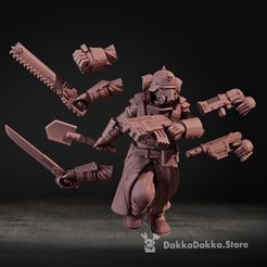 DakkaDakka.Store Free 3D file FREE STL: 2nd Death Division commander・3D printing template to download, DakkaDakkaStore