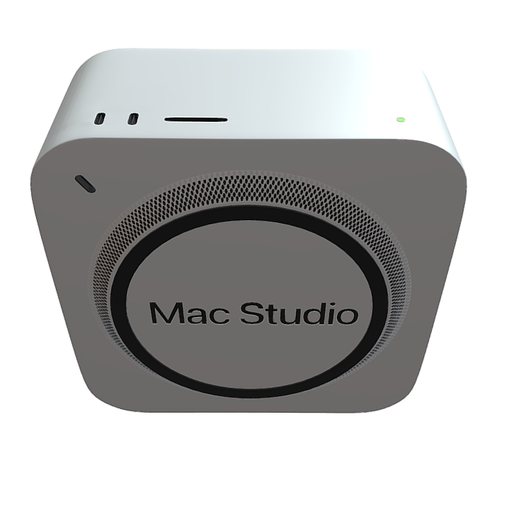 🍎 Apple Mac Studio (2024)・ STL File for 3D printing・Cults