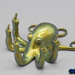 6.jpg Free STL file High Poly Fucktopus・Object to download and to 3D print, NoxImus_SendIt