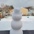 20211224_120956.jpg Snowman mold - makes 6.5" snowmen, perfect for kid fun in the snow or for decorating your front porch in the winter! Works at the beach too!