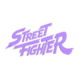 street_fighter.stl STREET FIGHTER logo