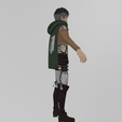 Renders0008.png Eren Jarger Lowpoly RIgged