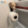 Sample_2.jpg Toilet roll holder with leopard gecko head