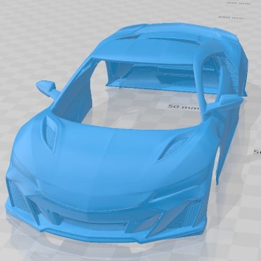 Acura-NSX-2022-1.jpg Fichier 3D Acura NSX 2022 Carrosserie imprimable・Plan pour impression 3D à télécharger, hora80