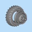 7.jpg Mold RC Truck tire Rims and Tire files 3D print