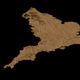 6.png Topographic Map of England – 3D Terrain