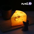 planl-chese-3.jpg Free STL file PlanL chease T-light・3D printer design to download