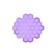 Hexagonal_holder.stl Hexagonal pen holder