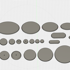 bases.png Round Bases ALL SIZES for WH AOS & WH 40 k [UPDATED] 32mm, 40mm, 50mm...
