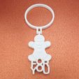 GINGER~1.jpg GINGERBREAD MAN FOR YOU - CHRISTMAS WINTER HOLIDAY WINE BOTTLE GIFT TAG