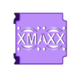 XMAXX40MMDUALFANMOUNT.stl TRAXXAS XMAXX Dual Fan Motor Cooler (Or ESC)