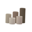 Untitled1.png 8cm Wide Base, Cylinder Vase STL File - Digital Download -5 Sizes- Homeware, Minimalist Modern Design