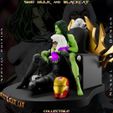 SNB-22.jpg She Hulk and Black Cat - Collectible - Rare Model