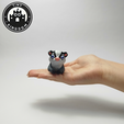 Flexi-Tiny-Badger,-P6.png Flexi Tiny Badger, figura articulada fidget, versión llavero incluida, 3mf incluidos
