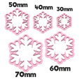 919 Copos de nieve set.png Snowflake cutter set