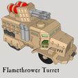 6mm-Muskox-MRAP-Flamethrower-Turret.jpg 6mm & 8mm Muskox MRAP Vehicles