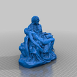 piedad.png Free STL file PIETA IN ST. PETER'S BASILICA, VATICAN・3D printer model to download