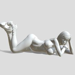 4-clothed-4.jpg Файл STL Женская миниатюра・3D-печать дизайна для загрузки