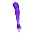 R_leg.stl Mitsuri Kanroji 3D Sculpture - Custom Edition
