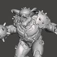 2.jpg ARMORED BARON OF HELL - DOOM ETERNAL dynamic pose | high poly STL for 3D printing