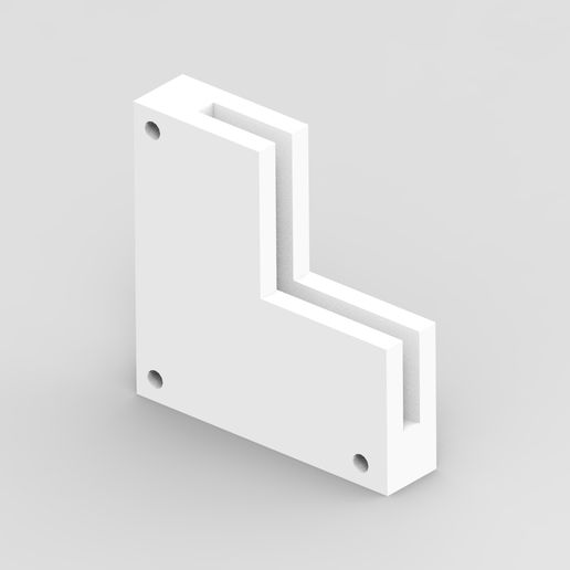 Blackboard support 3D model