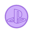 PlayStation Logo.STL Coin of PlayStation Logo (With / Without Hole)