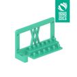 007_02_gia.jpg STL-Datei Holder for Socket Wrench Set 28pcs 1/4" with Extension Bar and Sockets for Wall Mount 007 kostenlos・3D-druckbare Vorlage zum herunterladen