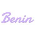 Benin.stl Benin