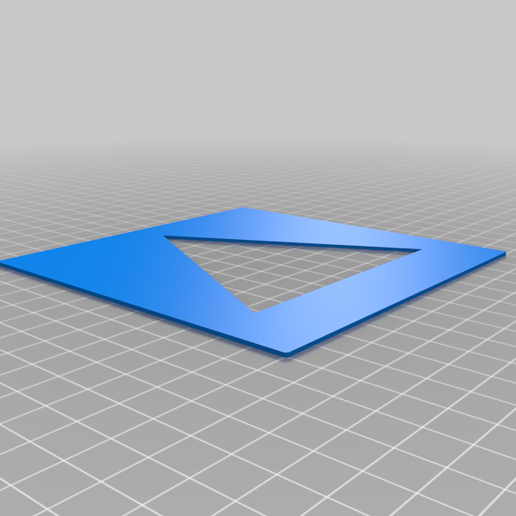 plantilla triangulo 3d