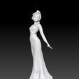 0.jpg ELSA ICE DRESS MODEL FOR 3D PRINT FROZEN 3D print model