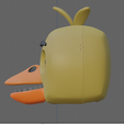 11.png FNAF CHICA THE CHICKEN COSTUME/COSPLAY HEAD 3D printing